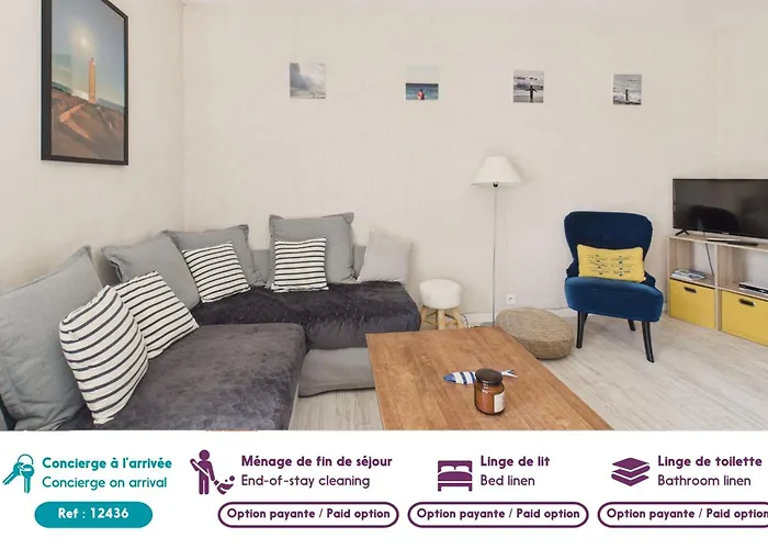 100m De La - Maison Pour 4 A St Hilaire * Saint-Hilaire-de-Riez